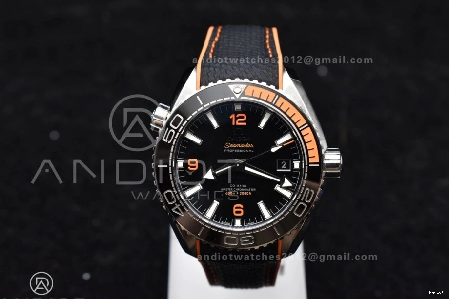 Edition Orange Strap on 43.5mm Dial VSF V2 Clone Super A8900 Planet Nylon Best Bezel 1:1 SS Black Ocean Black 1229